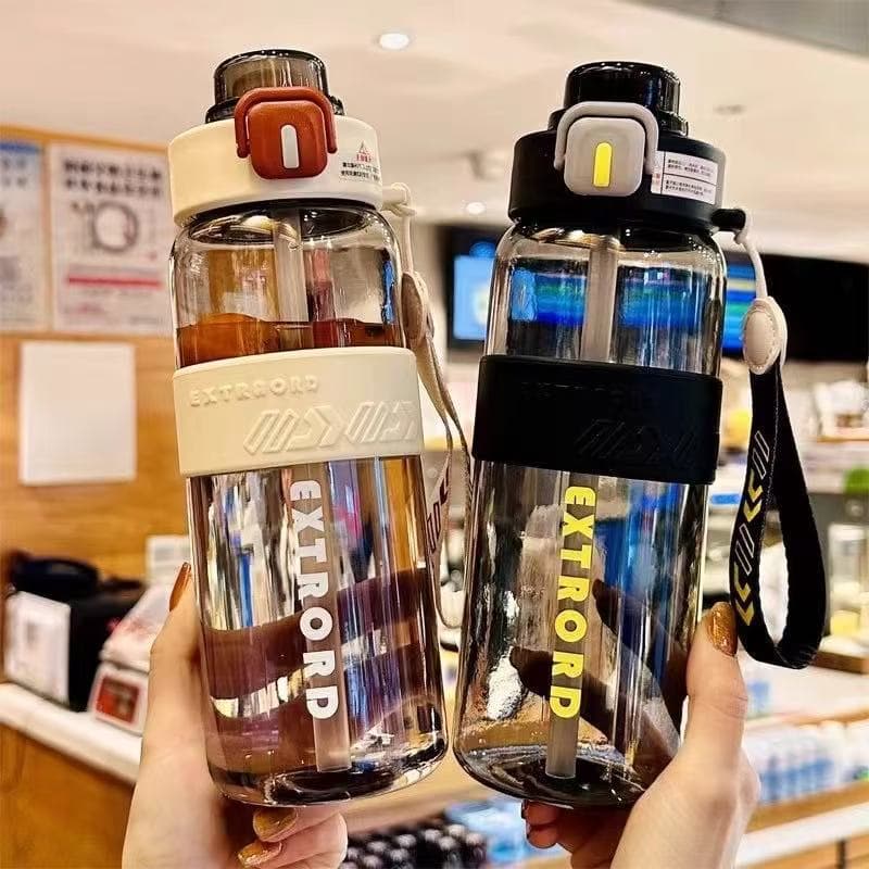 Sports water cup for boys 2025 new summer portable high temperature resistant fitness pot student outdoor large capacity water cup