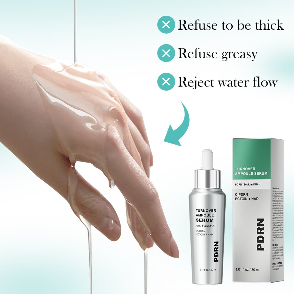 Factory Stock Export Exclusive All English XUEYI NAD Anti-Wrinkle PDRN Essence Amazon Export