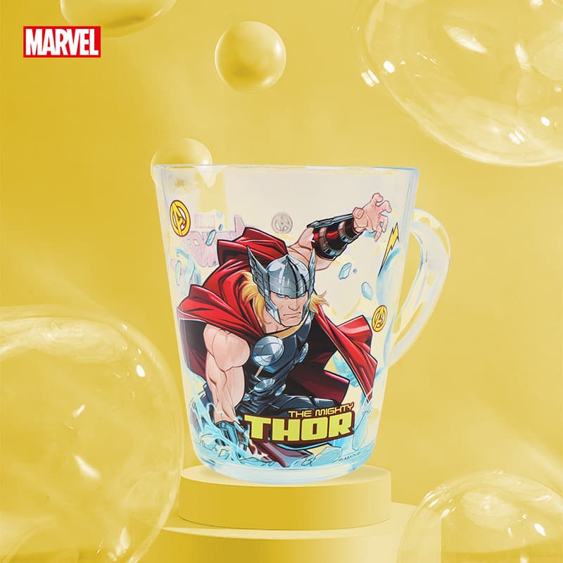 Disney Direct Drinking Cup Summer Primary School Kindergarten Children's Plastic Water Cup Portable Leak-proof Cold Water Cup Marvel