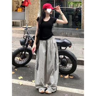 Super Trendy Outfit Set 2026 New Short Sleeve T-Shirt Women's Summer Wide-Leg Pants Casual Sportswear Set