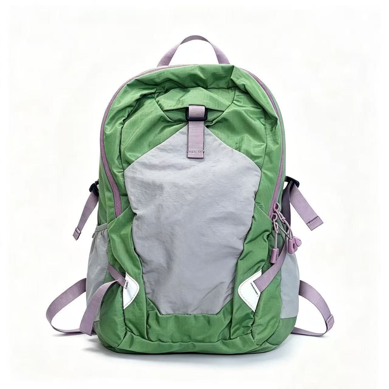 2026 New Curved Shoulder Strap Backpack Lightweight Wear-Resistant Water-Repellent Outdoor Mountaineering Bag Casual Travel Backpack