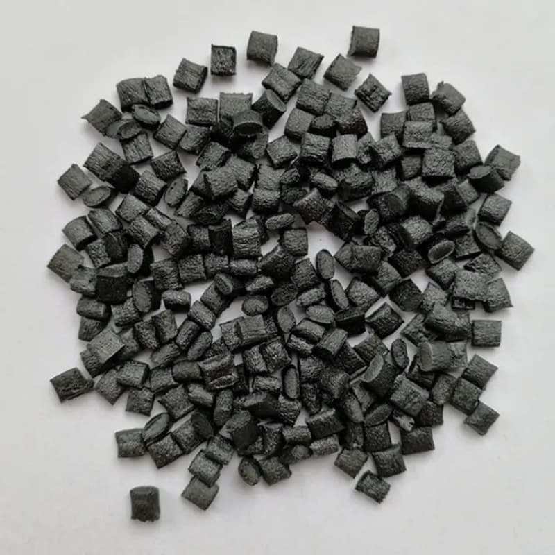 PPS glass fiber reinforced 40% injection grade black natural coffee color with glass/carbon fiber plastic black pellets