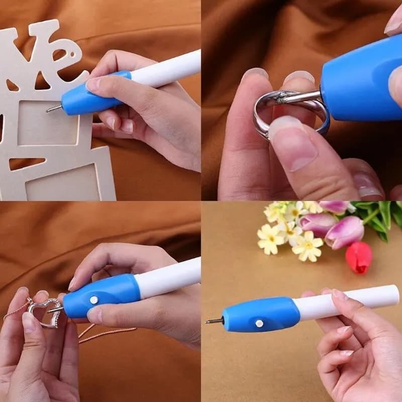 Mini Metal Engraver Portable Electric Engraving Pen Jade Carving Machine DIY Engraving Pen Marking Electric Engraving Pen
