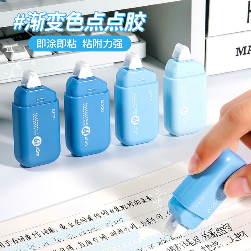 Dot Glue for Elementary and Middle School Students, Transparent Invisible Dot Double-Sided Tape with Strong Adhesion