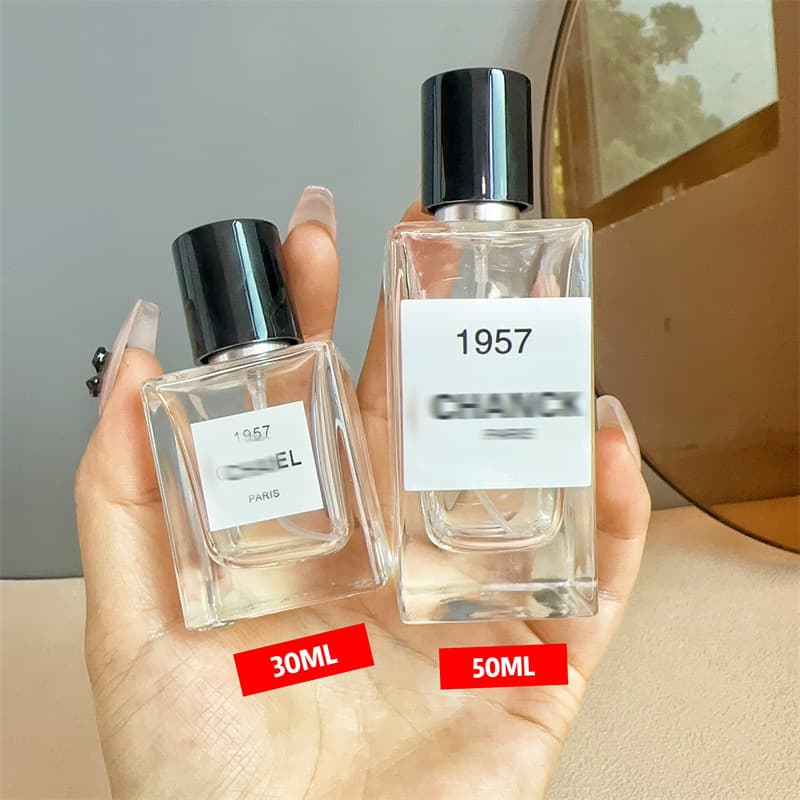 High-End Perfume Refillable Bottle 30ml Screw Mouth Spray Bottle 50ml Large Capacity Glass Press Travel Portable Empty Bottle