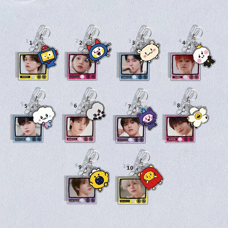 TREASURE Merchandise Choi Hyun-suk Yoshi Watanabe Haruto Park Ji-hoon Park Jeong-woo Keychain 1132