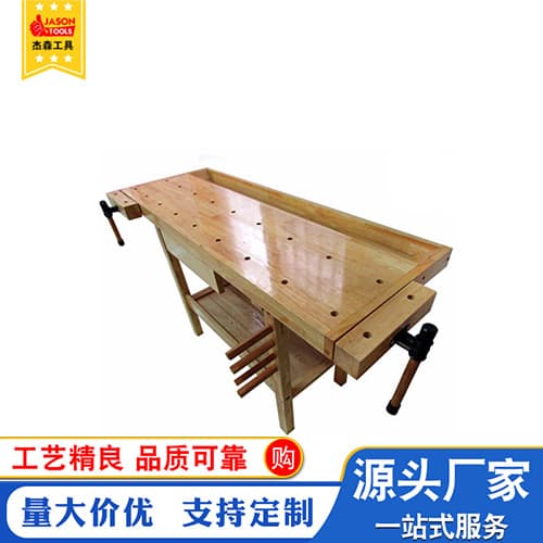 Woodworking table, solid wood workbench, teaching tool cabinet, workbench, multi-functional parts cabinet, woodworking cabinet