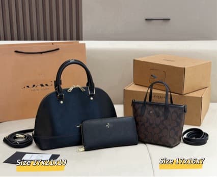 Koujia 2026 High-Quality New Arrival Combo Pack Medium Tote Bag Handheld Shopping Bag Women's Bag Set