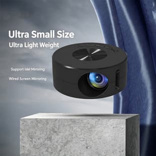 Export Exclusive YT200 Projector Portable Mini Home Projector Wired Screen Mirroring Power Bank Projector