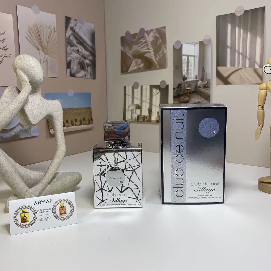 High Quality Nightclub Silver Club Perfume Armaf club de nuit sillage Vietnam Arab