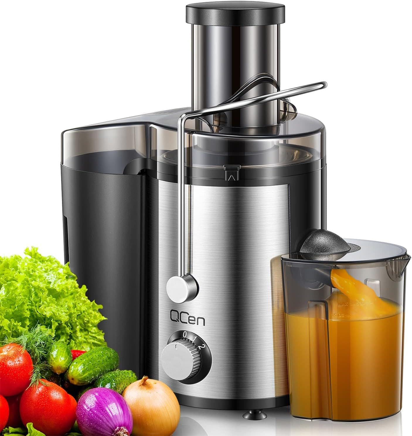 EU/US Standard 110-220V Large Capacity Multi-Function Juicer with Pulp Separation, Home Fruit Juice Extractor