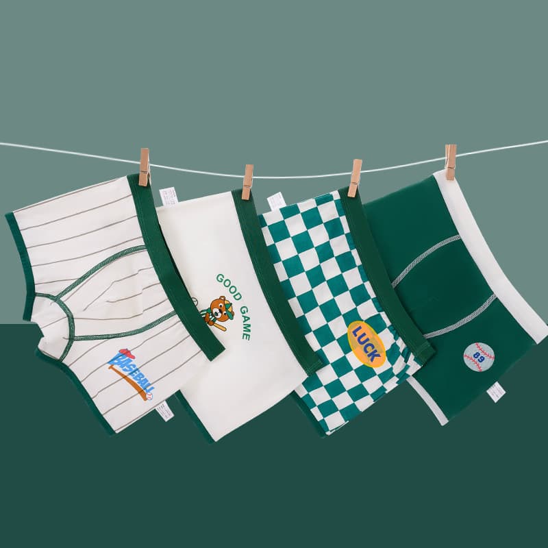 New A-Class Combed Cotton Children's Underwear, Pure Cotton Boys' Briefs, Baby Boxer Shorts, Kids' Student Boxers