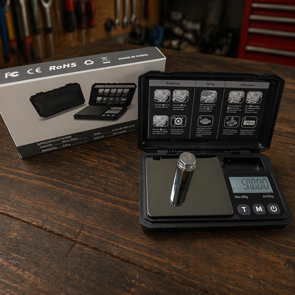 New Product Amazon Best-Selling Portable Mini Precision Electronic Scale Jewelry Scale Tool Box Jewelry Scale Wholesale