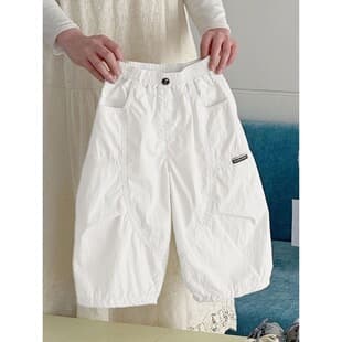 Boys' Thin Mosquito-Proof Pants Summer 2026 New Trendy Loose Casual Pants Baby Girl Long Pants