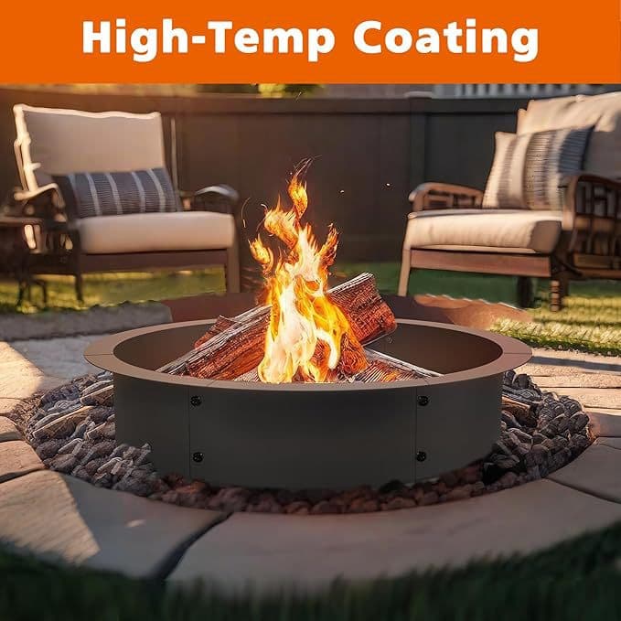 Factory Wholesale Amazon Carbon Steel Fire Pan Detachable Heater Multi-size Wood Heavy-duty Fire Pit Direct from Manufacturer