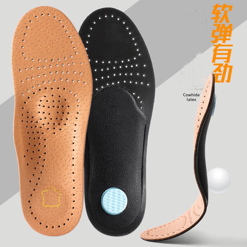 Arch Correction Insoles, Sweat-Absorbing, Breathable, Shock-Absorbing, Sports Casual Footbed Shoes, Arch Insoles