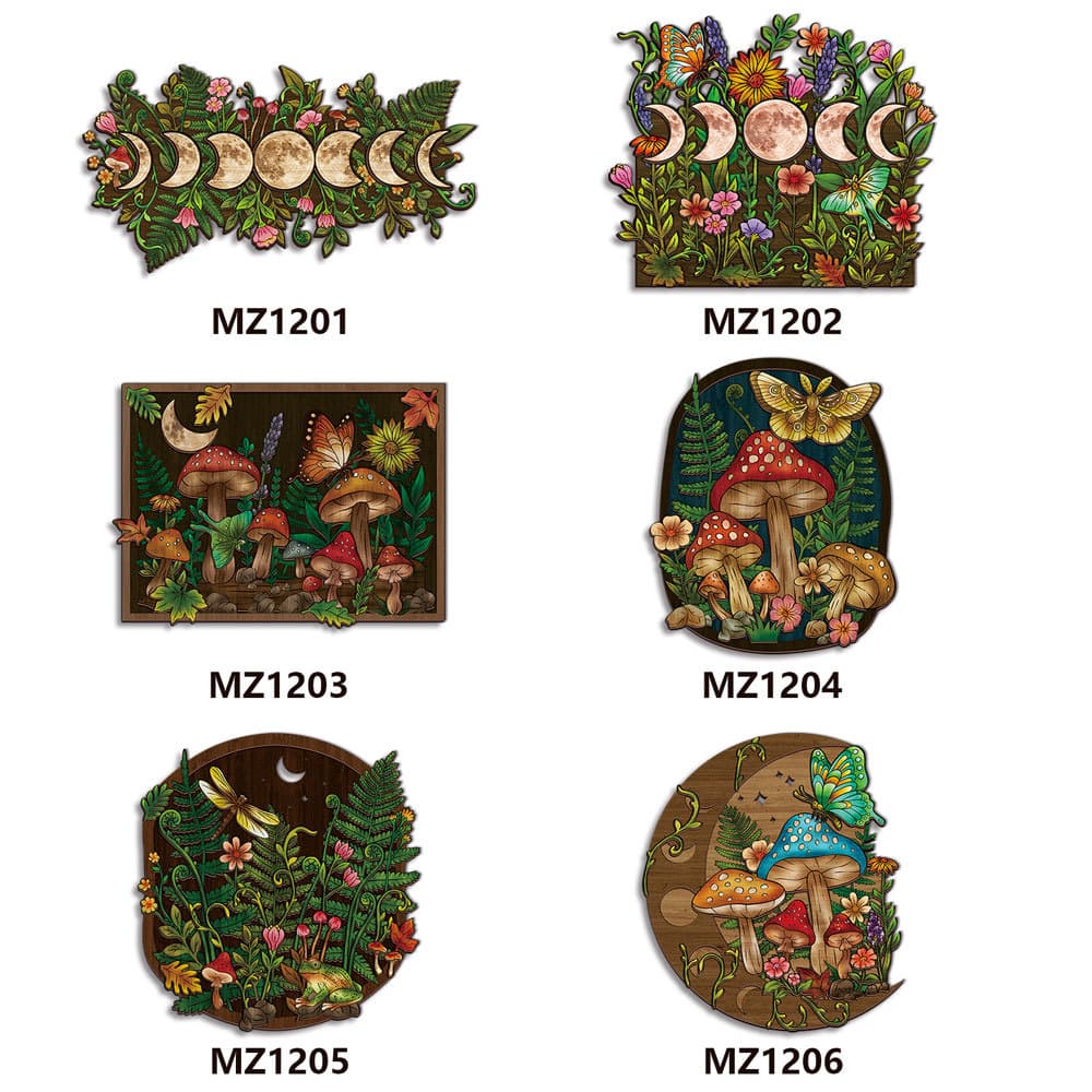 MZ1201-1206 Bohemian BOHO Three-Layer Wooden Wall Decoration Home Wall Hanging