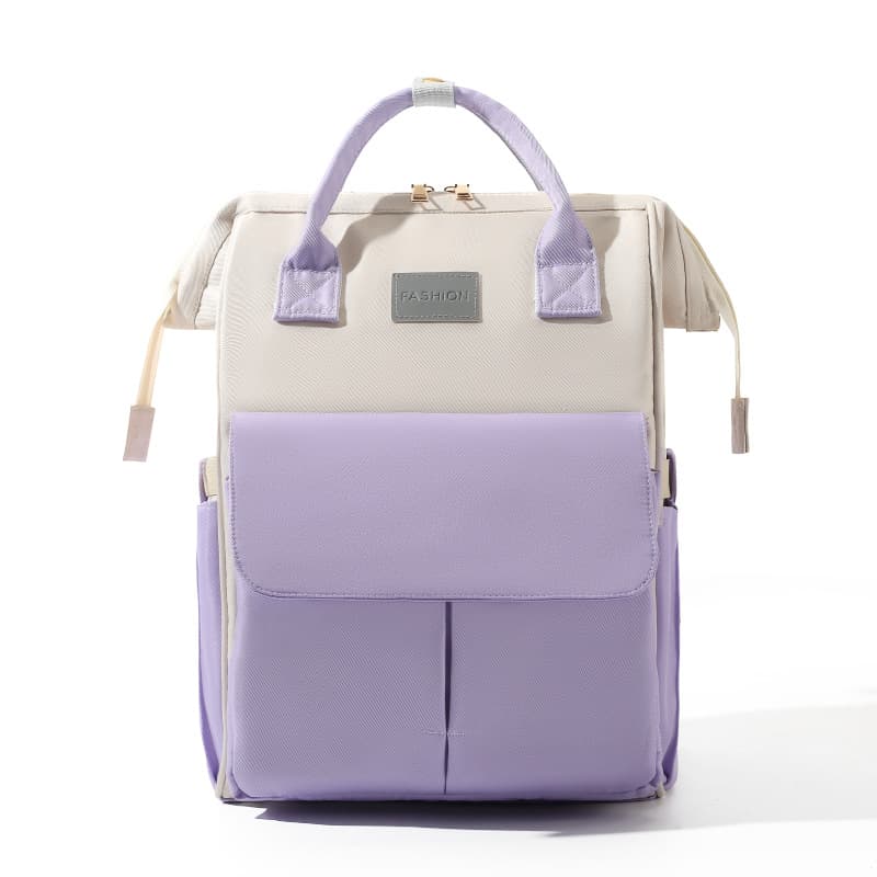 Cross-border Large Capacity Mommy Bag Multifunctional Lightweight Maternity Backpack Storage Bag Insulated Milk Storage Portable Baby Bag