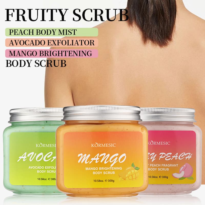 KORMESIC Fruit Scrub Facial Scrub Deep Cleansing Body Cross-border Foreign Trade Manufacturer Wholesale