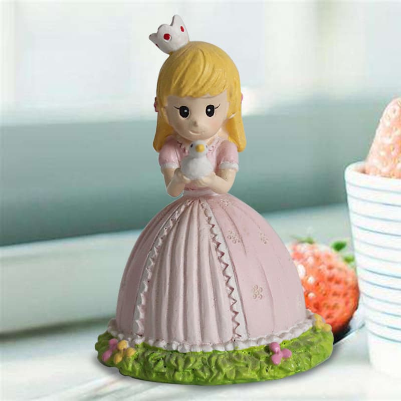Resin Dolls Customized Creative Ornaments Desktop Flower Fairy Dolls New Products Cross-Border Household Supplies Resin Crafts