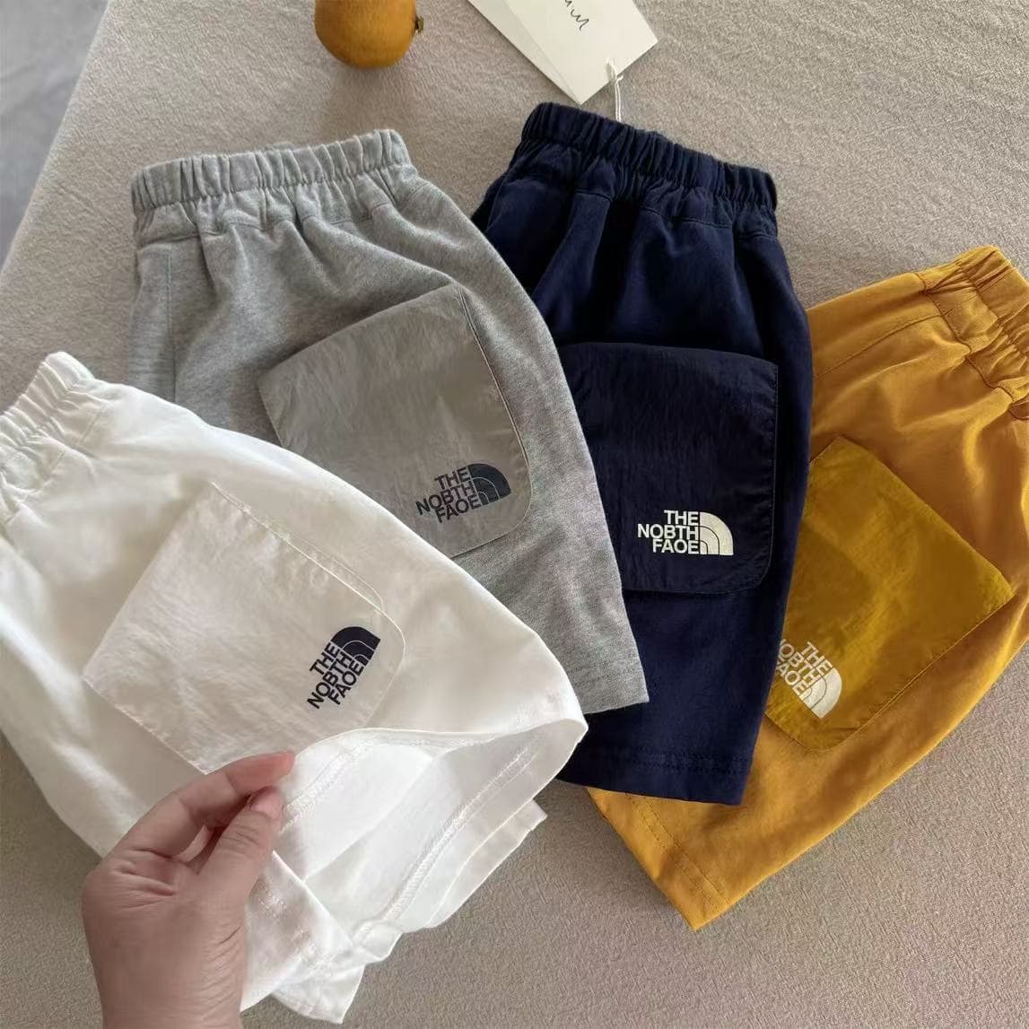 Boys' Shorts 2026 Summer Kids Japanese Street Style Casual Cotton Pants Toddler Fashionable Pocket Bermuda Shorts