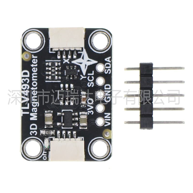 TLV493D Triple-Axis Magnetometer Module Compatible with STEMMA QT/Qwiic