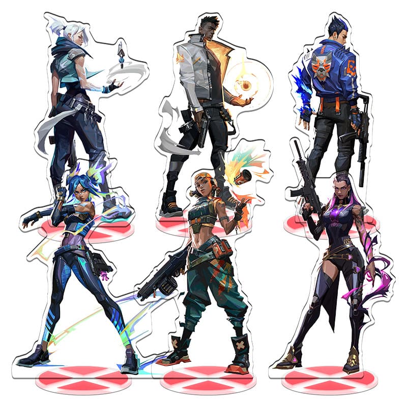 Seamless interlayer VALORANT Valorant special battle hero fearless contract game peripheral acrylic stand