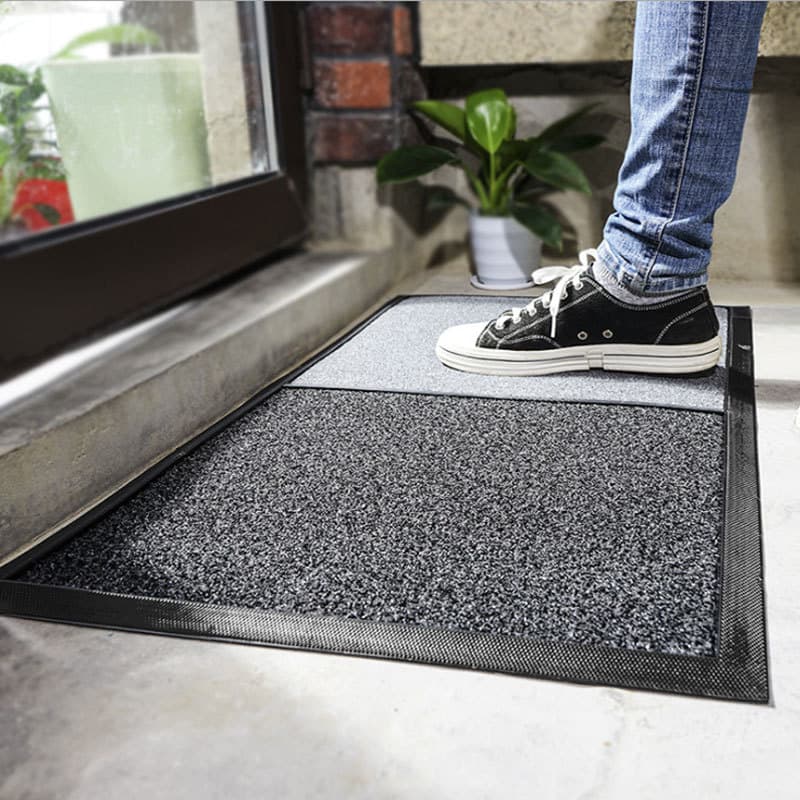 Cross-border Anti-slip Door Mat Entryway Home Front Door Rug Cut Pile Mat Cross-border Floor Door Disinfection Mat