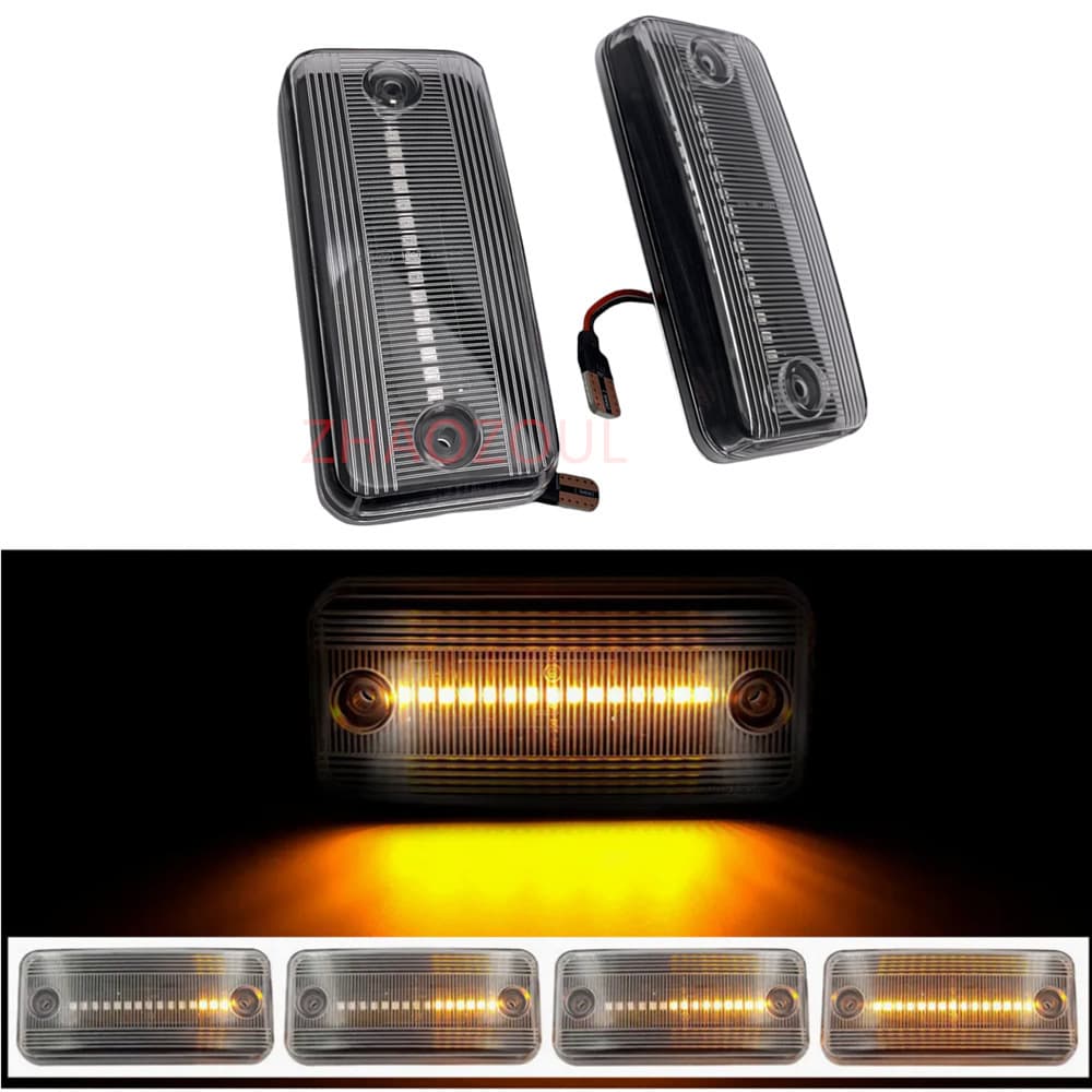 Dynamic LED Turn Signal Side Light for Renault Volvo Fiat Iveco Citroen Relay Peugeot