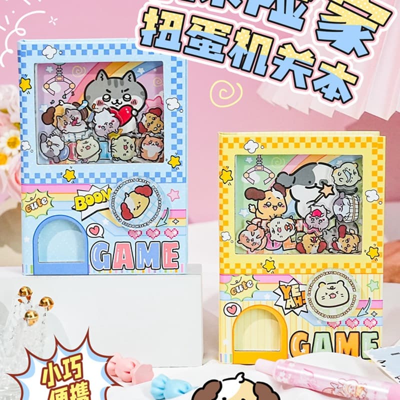 Gashapon Organ Book Color Box Cartoon Fruit Series Quilt Explorer Series Children's Toy Book Quiet Book