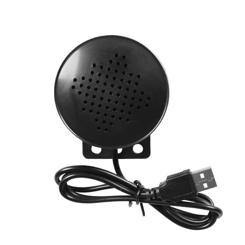 Industrial Computer Speaker USB Active Small Speaker Sound Card Amplifier YX-CD002 / 3W 8Ω / 60mm
