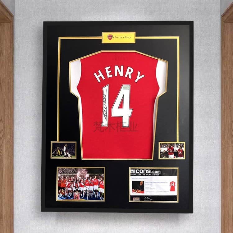 Signed Jersey Framing Football Ronaldo Messi Basketball Jersey Frame NBA Memorial Collection Clothes Display Frame Photo Frame
