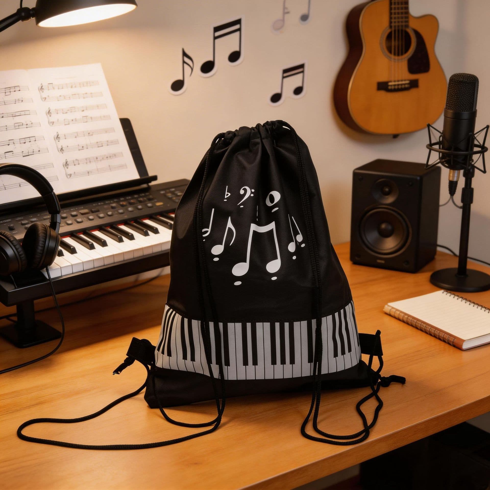 Non-woven drawstring pockets with custom printed logo, drawstring sports backpack, marathon event bag, clothing storage and shopping