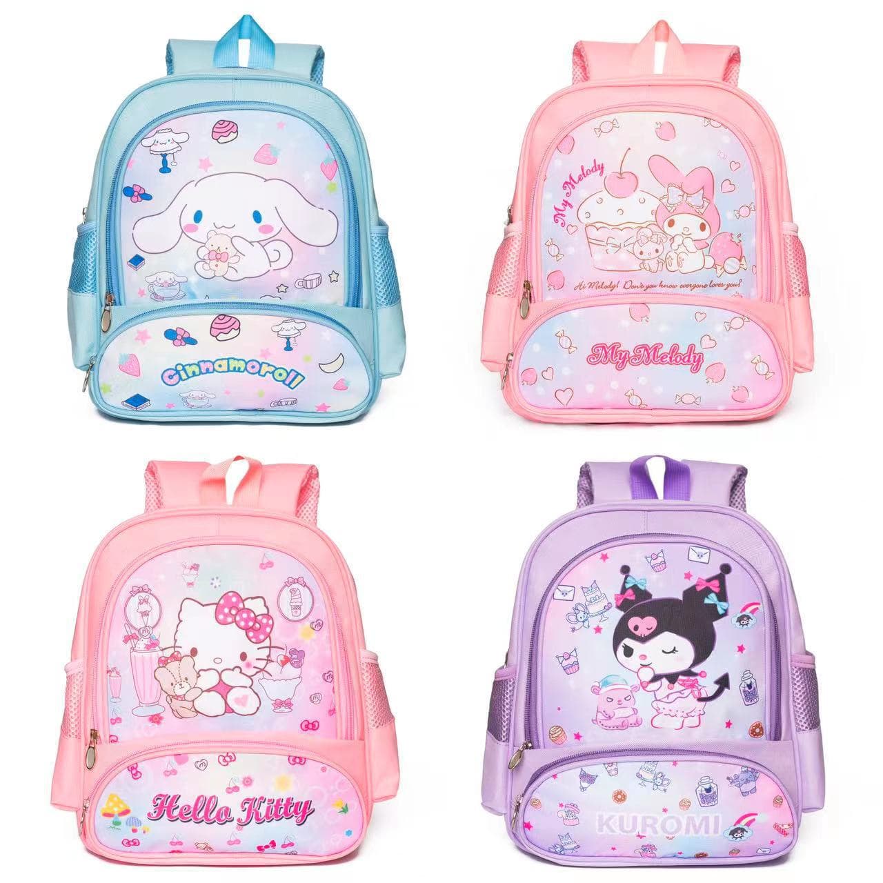 New Children's Cartoon Cloomi Casual Backpacks For Kindergarten Boys Girls Double Shoulder Small Book Bags
