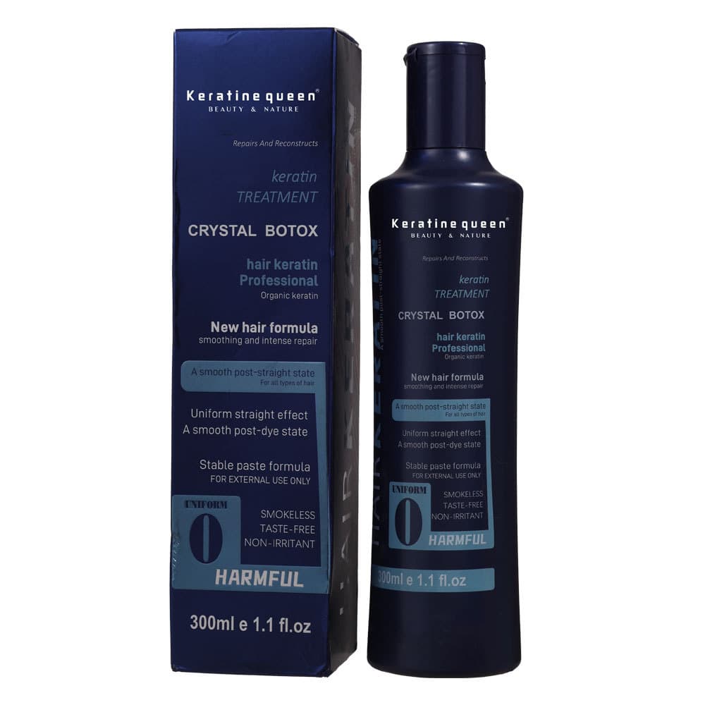 KERATINE QUEEN CRYSTAL BOTOX Treatment Keratin Hair Protein Straightening