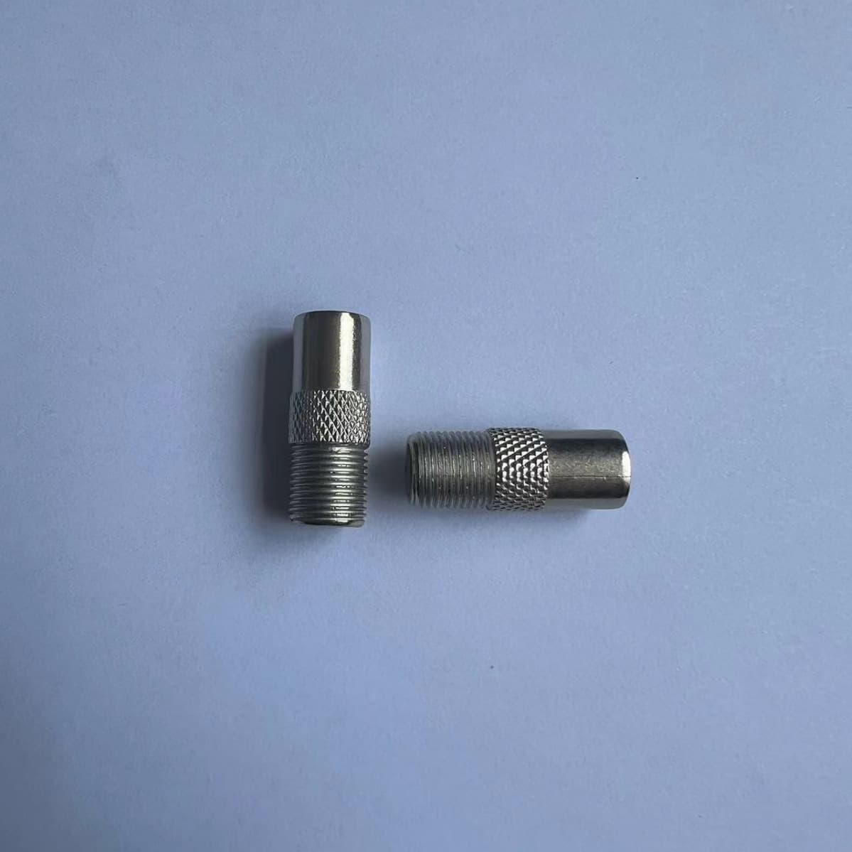 9.5 Female to F Male 3024 Coaxial Connector for DIY Antenna and Video RF Cable Plugs with Bamboo Joint