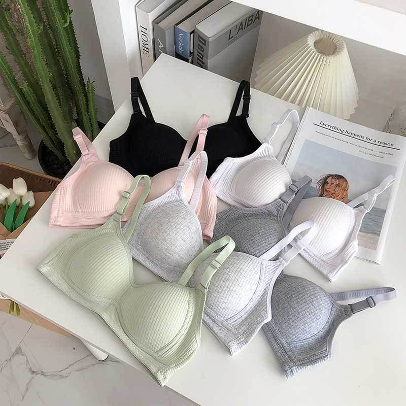 New Cross-Border Seamless Sexy Sleep Bra for Women, Push-Up, Wire-Free, Lifting Bra for Small Bust