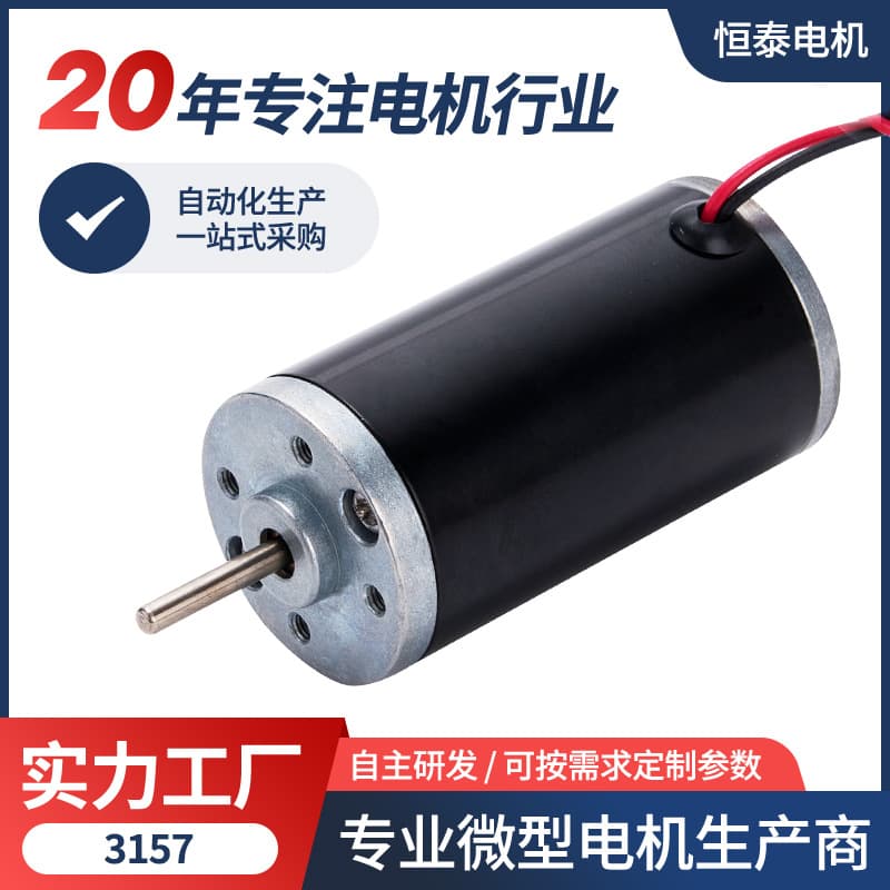 3157 Motor Smart Home Appliance Micro DC Motor Electric Curtain Hair Dryer Brushed Motor