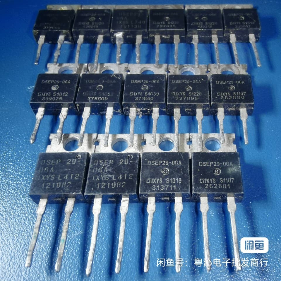 DSEP29-06A DSEP29-06B Original Imported Pulled Fast Recovery Diode Recovery Time 25nS