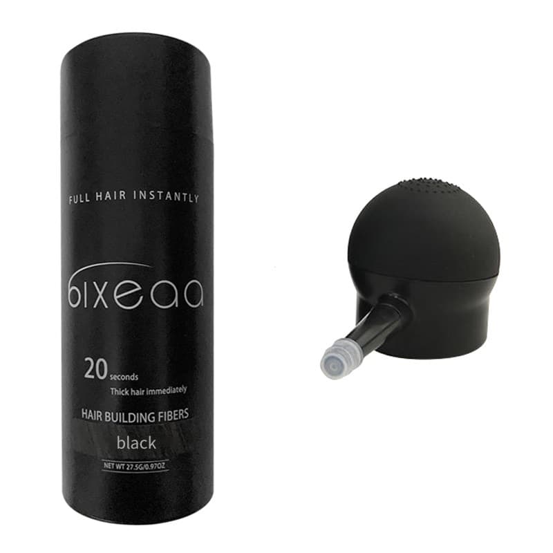 bixeaa Hair Thickening Fiber Powder, Hairline Shadow Filler, Hair Building Fibers Spray, Increase Hair Volume, Hairline