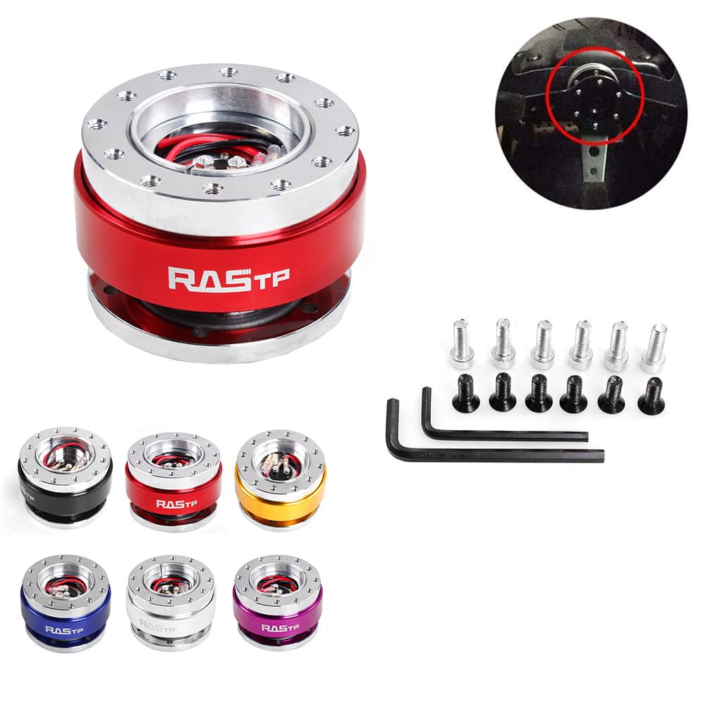 Cross-border Car Modification Accessories Ball Bearing Steering Wheel Quick Release, Racing Game Steering Wheel Riser Quick Release Kit