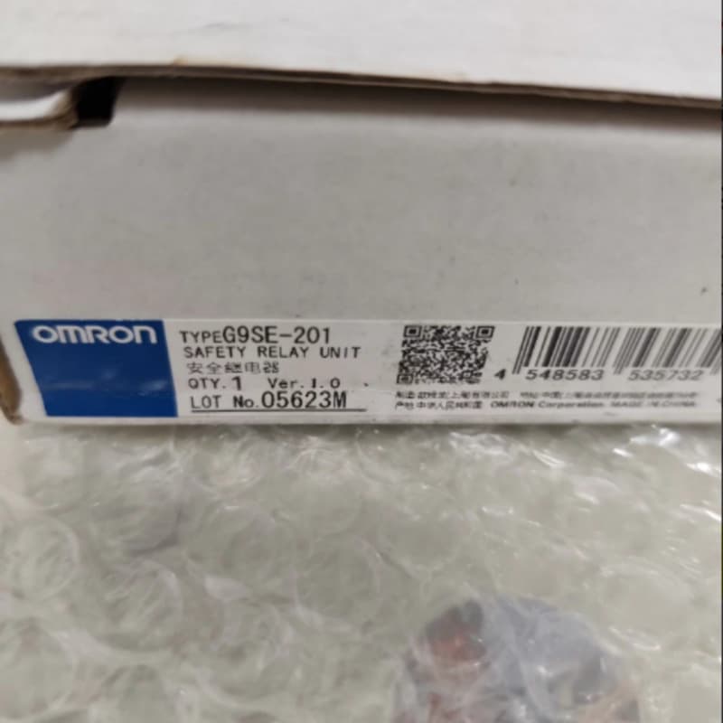 Safety relay G9SE-201 G9SE-401 24VDC