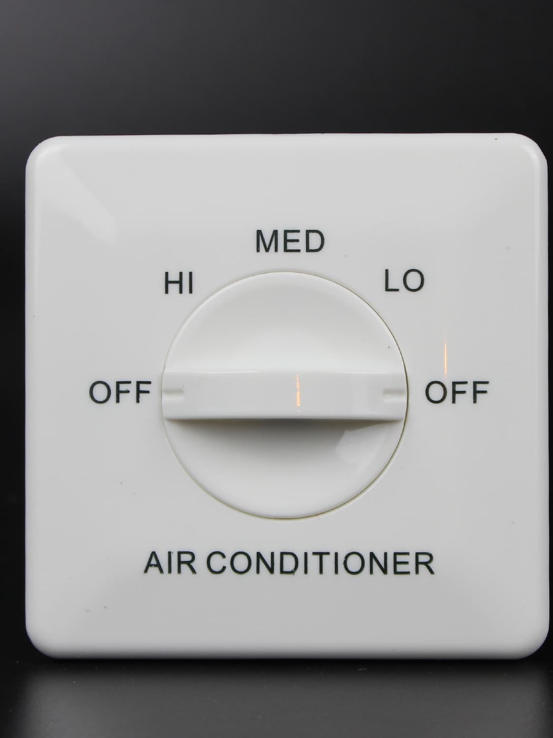 Three-speed switch air conditioning air volume adjustment switch non-display rotary speed control switch