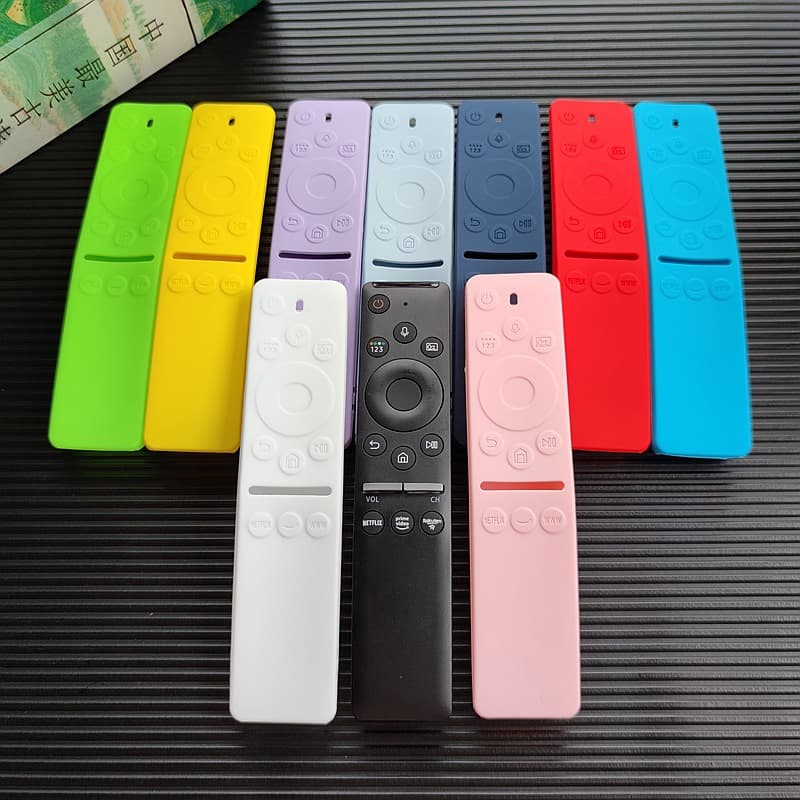 Full Coverage Shockproof Soft Silicone Case for Samsung TV Remote BN59-01312A, Waterproof and Dustproof