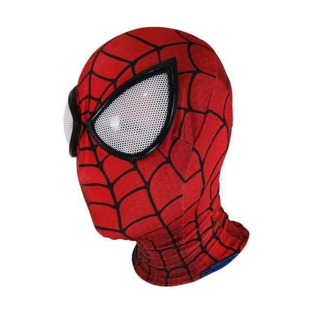 Factory Direct TikTok Same Style Spider-Man Head Mask Full Face Funny Internet Celebrity Mask for Adults and Kids