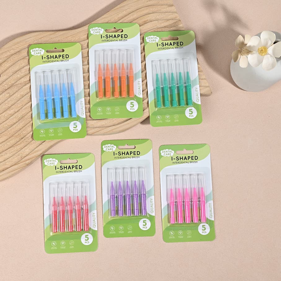 Cross-border Interdental Brush for Orthodontic Cleaning, Eyebrow Brush, Makeup Brush