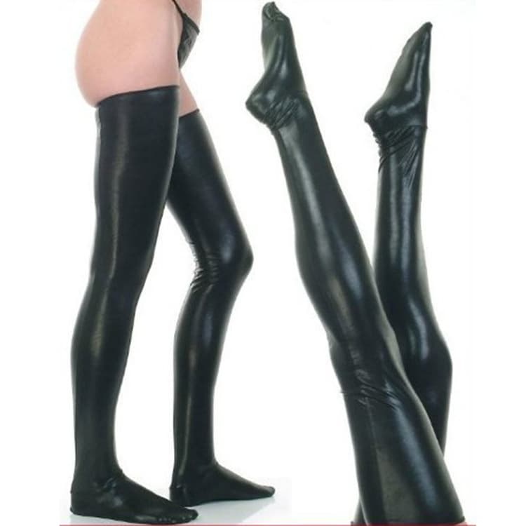 Lingerie Leather Pants High Stockings Socks Game Uniform Performance Clothing Stage Clothing Sentiment 6003