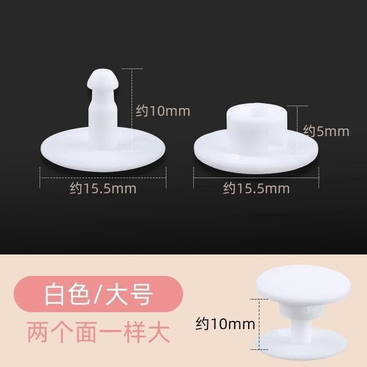 Crocs Shoe Lace Buckle No-Sew Shoelace Fixing Buckle Fixed Button Shoe Buckle Accessories Snap Button Press Buckle