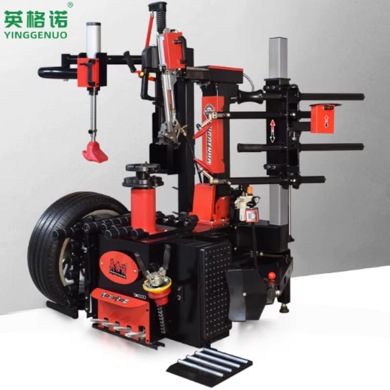 Y-008 Fully Automatic Tire Changer with Rimless Rear Tilt, 28-inch Tire Remover, Auto Repair Tool
