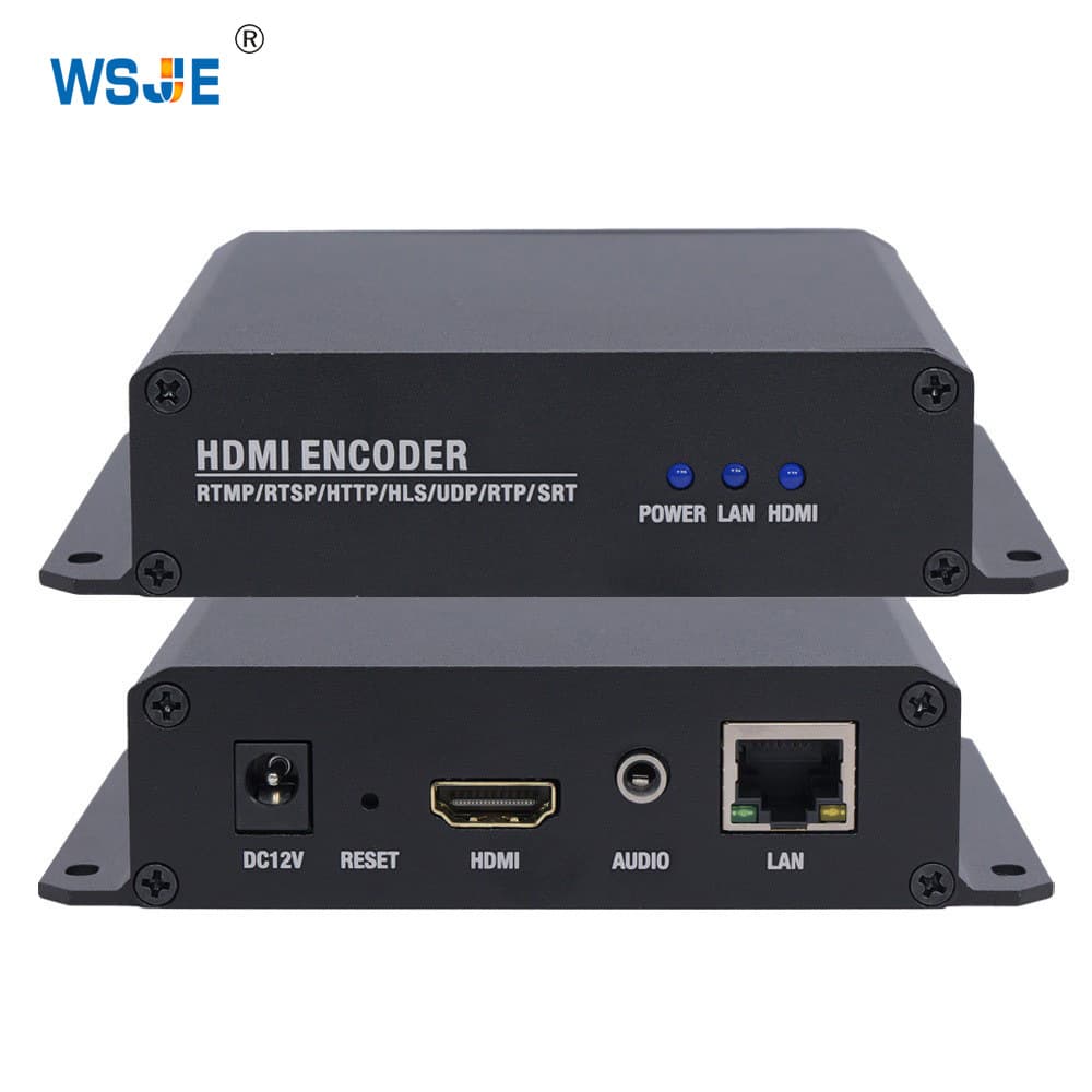 HDMI Video Encoder HD HDMI to RTSP/RTMP/SRT Live Streaming Surveillance NVR Recording